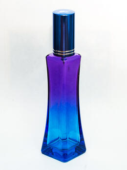 Рафаэль синий, стекло, 50 мл. + помпа металл
